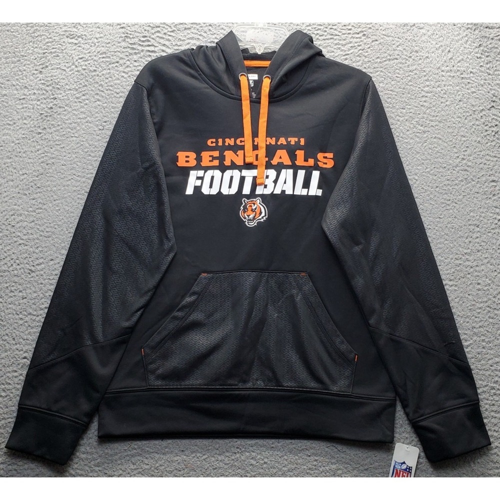NFL Cincinnati Bengals Football Hoodie Unisex Small Multi TX3 Warm Fleece Lined